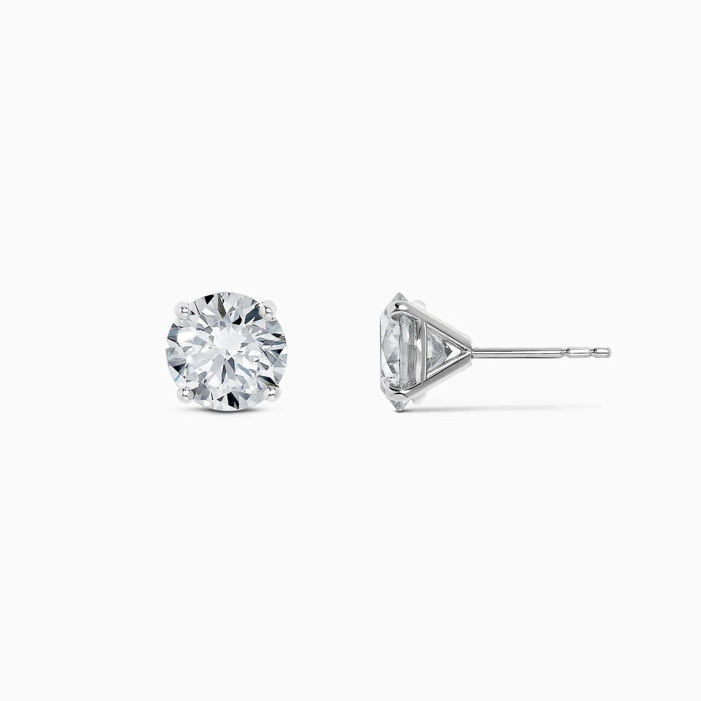 4Tcw Royal Sparkle Studs – Effortless Glamour